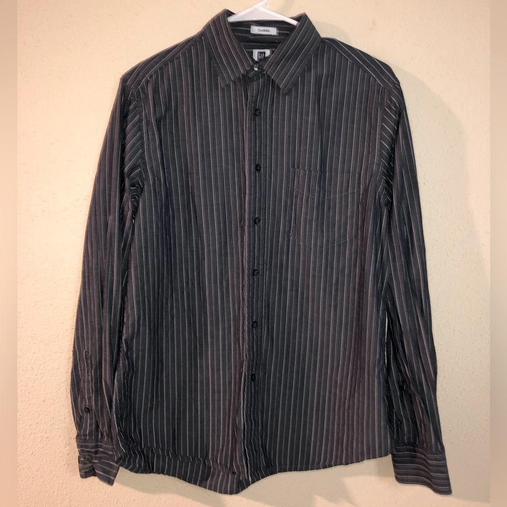 Casual Long Sleeve Button Down Shirt